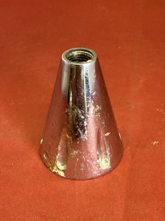 K40 to 3/8 Antenna Adapter Adaptor Cone 3/8 Thread (Some Corrosion Around Base)