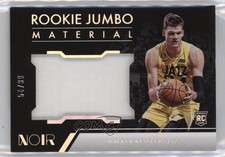 2022-23 Panini Noir Rookie Jumbo Material 54/99 Walker Kessler #RJM-WKK 6fs