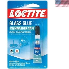 Instant Glass Glue, 3 Pack - Waterproof  Heat Resistant Gel for Precise Repairs