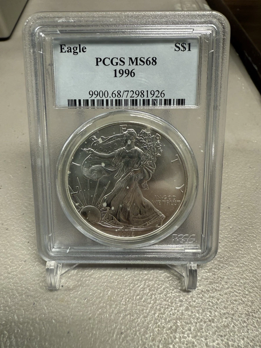 1996年 ウォーキングリバティ PCGS MS68 レインボートーン USA 1996年 ウォーキングリバティ PCGS MS68 レインボートーン USA 1996年
