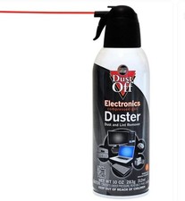 Dust Off Spray 10 oz Electronics Compressed Canned Air Duster Falcon