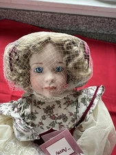 Vintage Ashton - Drake Galleries AMY Porcelain Doll By Artist Wendy Lawton Vtg.