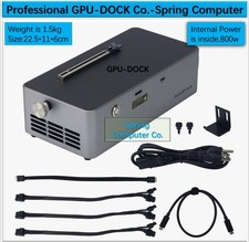 AG02 External Graphics Card Dock Built-in 800W Power,for thunderbolt 3/4 OCUlink