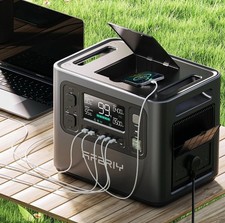 AFERIY P110-D Portable Power Station 1200W 960Wh LifePO4 & BMS Solar Generator