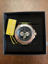 INVICTA Watch Aviator 49080 Pilot design Internal rotating bezel