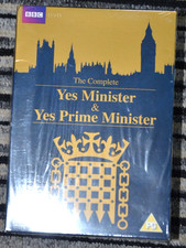 YES MINISTER AND YES PRIME MINISTER DVD BOXSET THE COMPLETE SERIES NEW SEALED