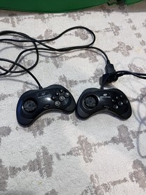 SEGA Saturn Console With 2 Controller and Cables Tested Working