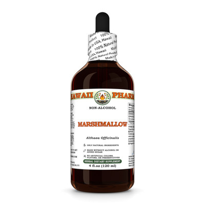 Marshmallow (Althaea Officinalis) Glycerite, Dried Leaf Liquid Extract