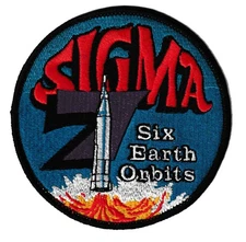Kellogg's cereal premium NASA Mercury Sigma 7 embroidered space patch