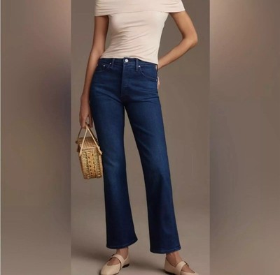Mother Jeans Womens 29 x28 The Tripper AnkleTaking Shape Slim Bootcut Button Fly