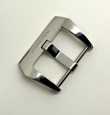 Panerai 22mm Polished Stainless Steel Tang Pin Buckle Clasp Authentic OEM