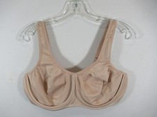 Paramour by Felina Body X Sports Bra 40DD Beige Underwire Medium Impact