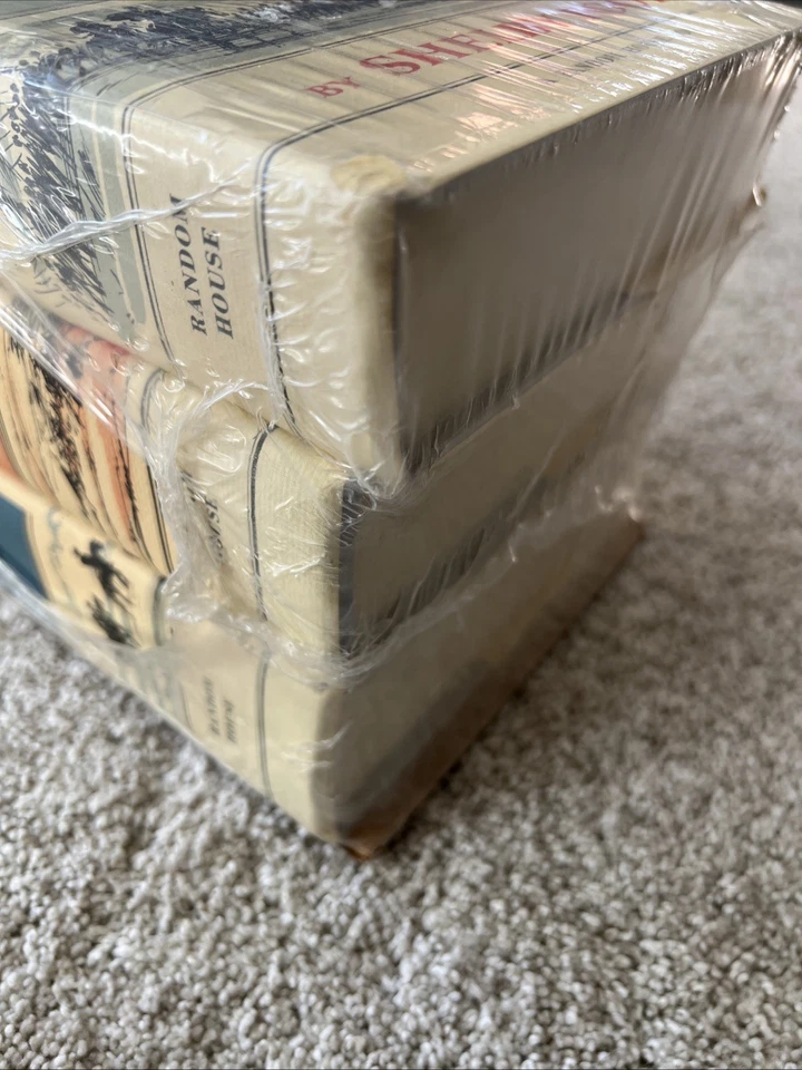 The Civil War A Narrative By Shelby Foote 3 Volume Hardcover Book Set Sealed NEW - Image 3 of 4