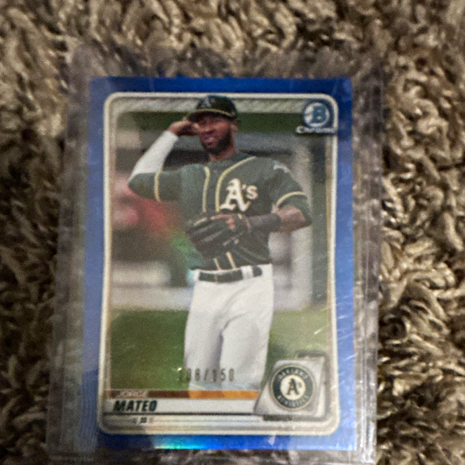 Bowman 2019 Jorge Mateo Chrome Prospects Blue Refractor /150 BCP-207