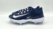 Men's Sz 9 - Nike Alpha Huarache Elite 4 Baseball Cleats Navy Blue FN7222-401