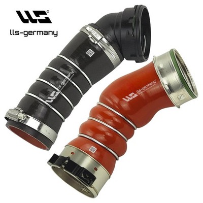 2x Turboschlauch für BMW X5 (E70) X5 3.0sd xDrive35d 11617791393-11617799873