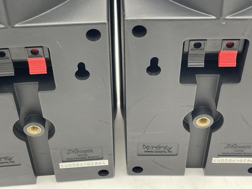 Set of Infinity Minuette MPS Multi-Purpose Satellite & Center Channel Speakers - Picture 20 of 24