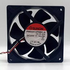 SUNON PMD2412PMB1-A DC24V 18.2W 12038 3-Wire Inverter Cooling Fan