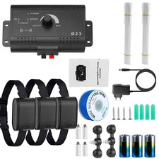 In-Ground Underground Waterproof Electric Dog Pet Fence System 2/3 Shock Collar