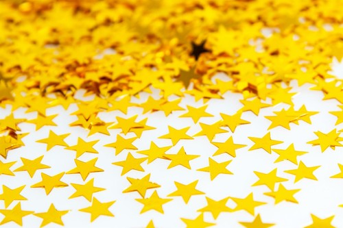 4X Table Confetti Gold Star Sprinkles Wedding Anniversary B'day Party Decor 14G - 第 2/6 張圖片