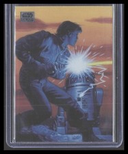 2024 Topps Star Wars Chrome Galaxy LUKE SKYWALKER AND R2-D2 Base 50 TWSG