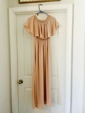 Show Me Your Mumu Hacienda Dress Dusty Blush Crisp Size Small