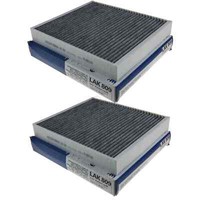 2X Mahle / Knecht Innenraumfilter Innenraumluft Pollenfilter Lak 809
