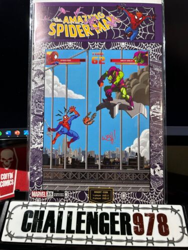 Amazing Spider-Man #35 Matthew Waite SIGNED w/ COA