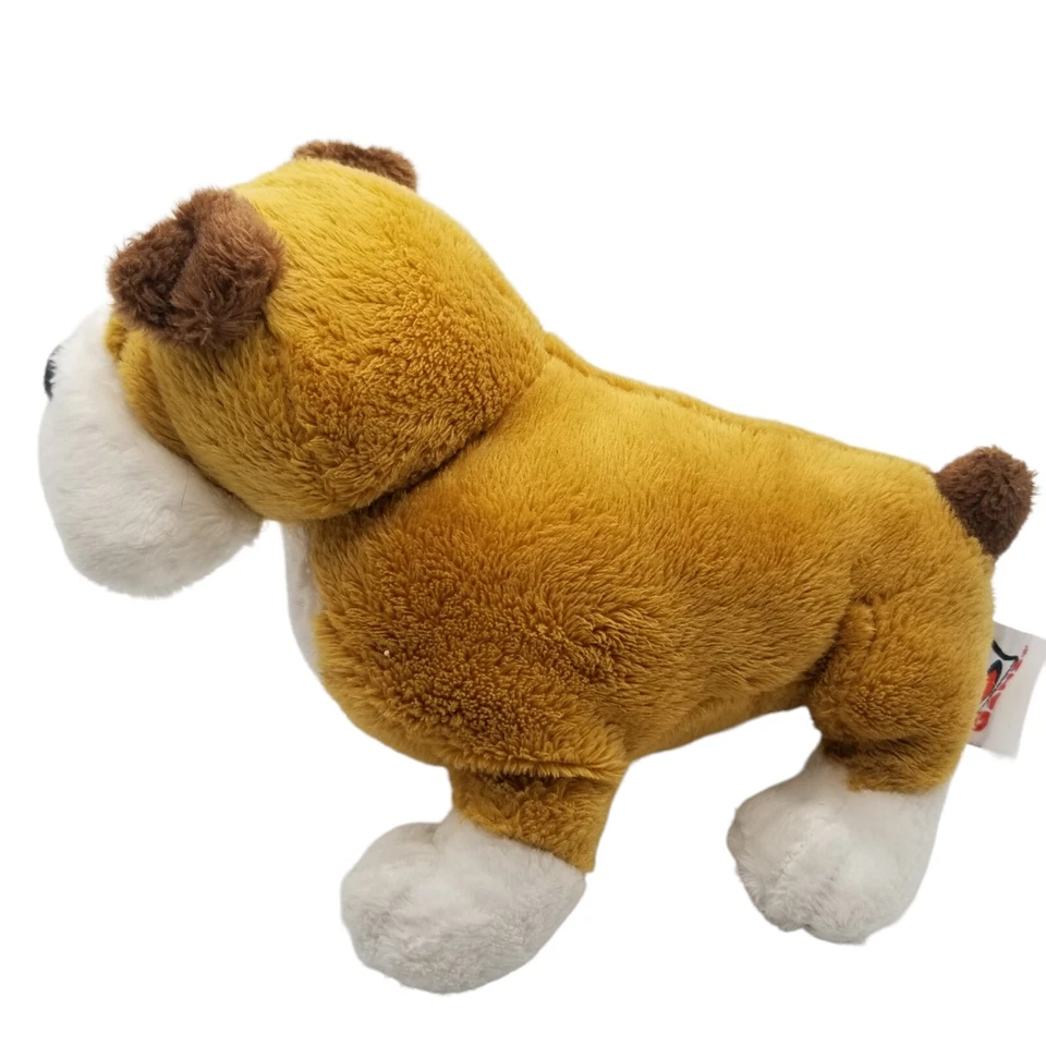 Ganz Webkinz Lil' Kinz Bulldog Plush Stuffed Animal Toy Brown White NO CODE - Image 2 of 4