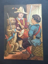 Colour illustration print Fancy Dress litho