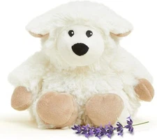 Warmies: SHEEP JR. NEW Cozy Plush Heatable Lavender Scented Stuffed Animal