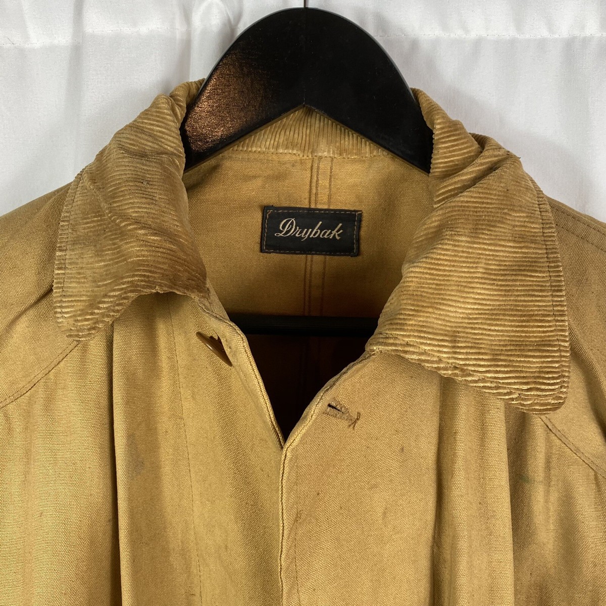 Vintage 1940s Drybak Canvas Hunting Jacket | eBay