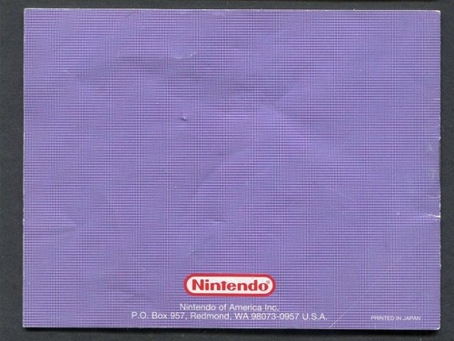 Nintendo Tetris NES Manual Only, 1989 No Game, Instruction Booklet - Picture 2 of 2
