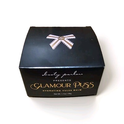 Booty Parlor Glamour Puss Hydrating Vulva Balm 1.7 Oz NIB Retired Discontinued