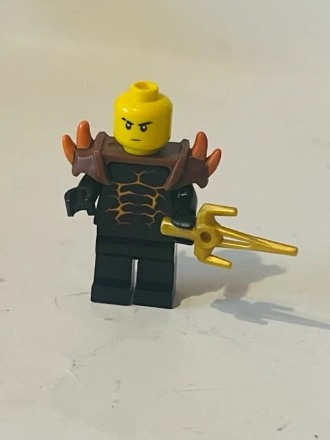 Lego Minifigure vtg mini figure building blocks Ninjago Ninja Spiked Shoulder - Image 2 of 3