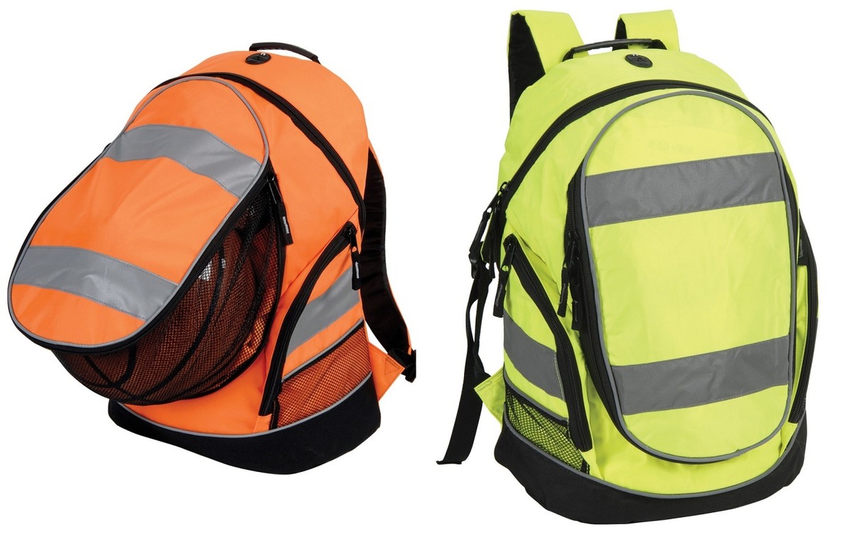 Shugon Hi Viz Rucksack Vis Backpack High Visibility Bag Cycling