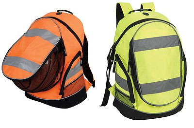 Shugon Hi Viz Rucksack Vis Backpack High Visibility Bag Cycling