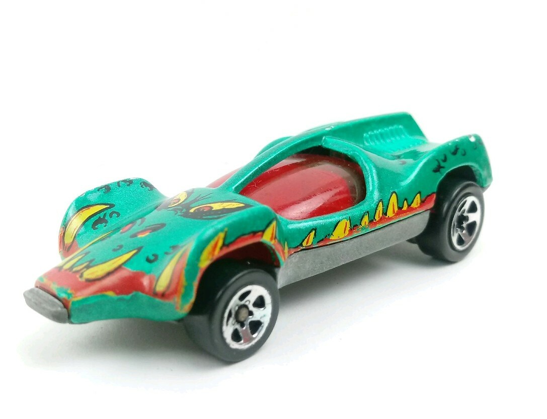 Vintage 1983 Hot Wheels Green Monster Die Cast Race Car Toy | eBay