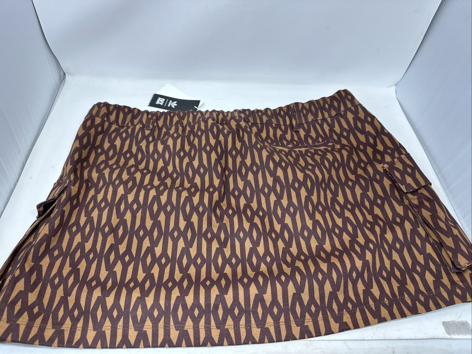 BNWT Adidas x Ivy Park Monogram Track Mini Skirt 1X HB8429 PLUS SIZE 2X image 2