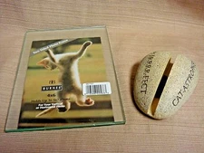 NIB Free-Standing "MOOD SWINGS" CAT THEME Two-Sided PICTURE FRAME by Burnes