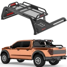 Adjustable 4X4 Sport Roll Bar Chase Rack Truck For Tundra Tacoma Ford F-150 RAM