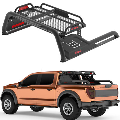 #ad #ad Adjustable 4X4 Sport Roll Bar Chase Rack Truck For Tundra Tacoma Ford F 150 RAM $439.99