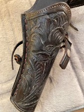 GUN VINTAGE HOLSTER YOUTH WESTERN STYLE