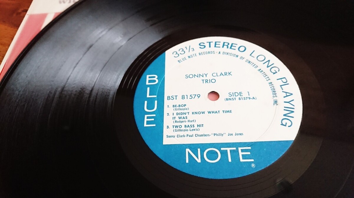 Sonny Clark TRIO Blue Note BST 81579 LP Jazz paul chambers Sonny Clark TRIO Blue Note BST 81579 LP Jazz paul chambers