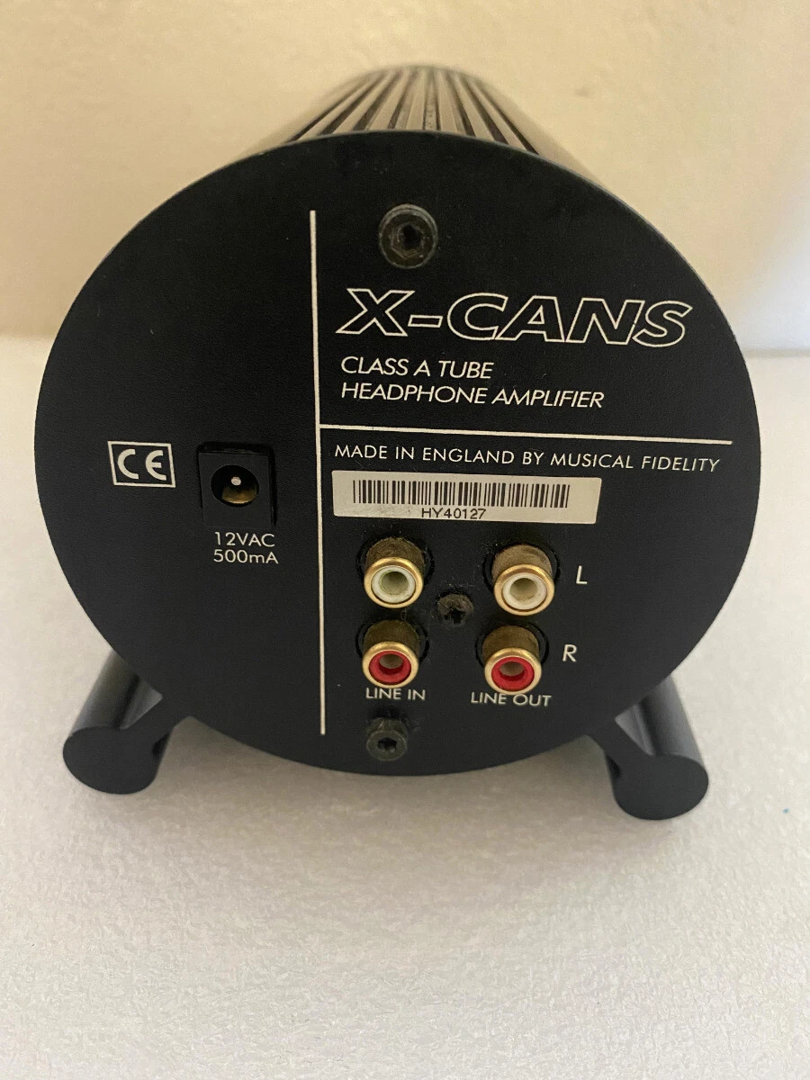 Musical Fidelity X-Cans Class A Tube Headphone Amplifier XCANS | eBay