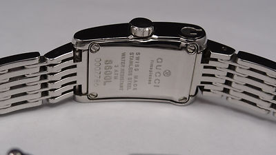 Gucci YA086507 Women's Stainless Steel Silver Tone Roman Numeral