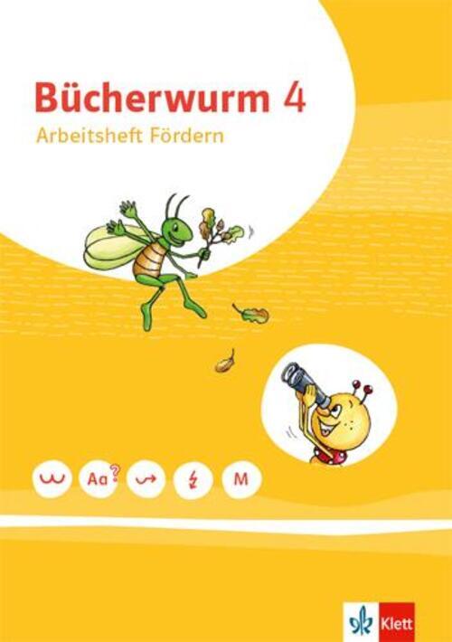 Thumbnail - Bücherwurm Sprachbuch 4. Arbeitsheft Fördern Und Inklusion Klasse 4.