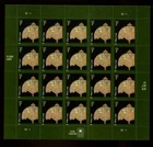 US Sheet MNH #3749A 1c Tiffany Lamp   ,3749