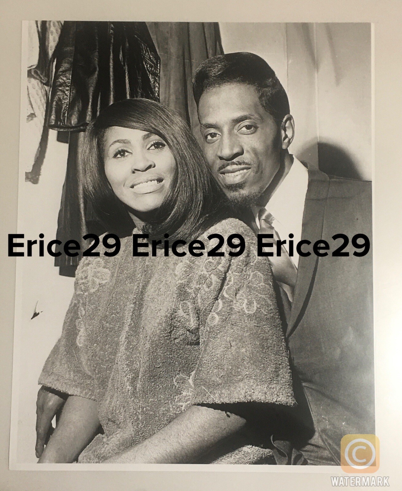 Tina Turner Ike 1966 Signed by Photographer Ian Wright Rolling