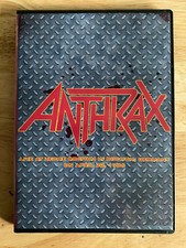 Anthrax - Live in Germany 1986 DVD Scott Ian Joey Belladonna Charlie Benante